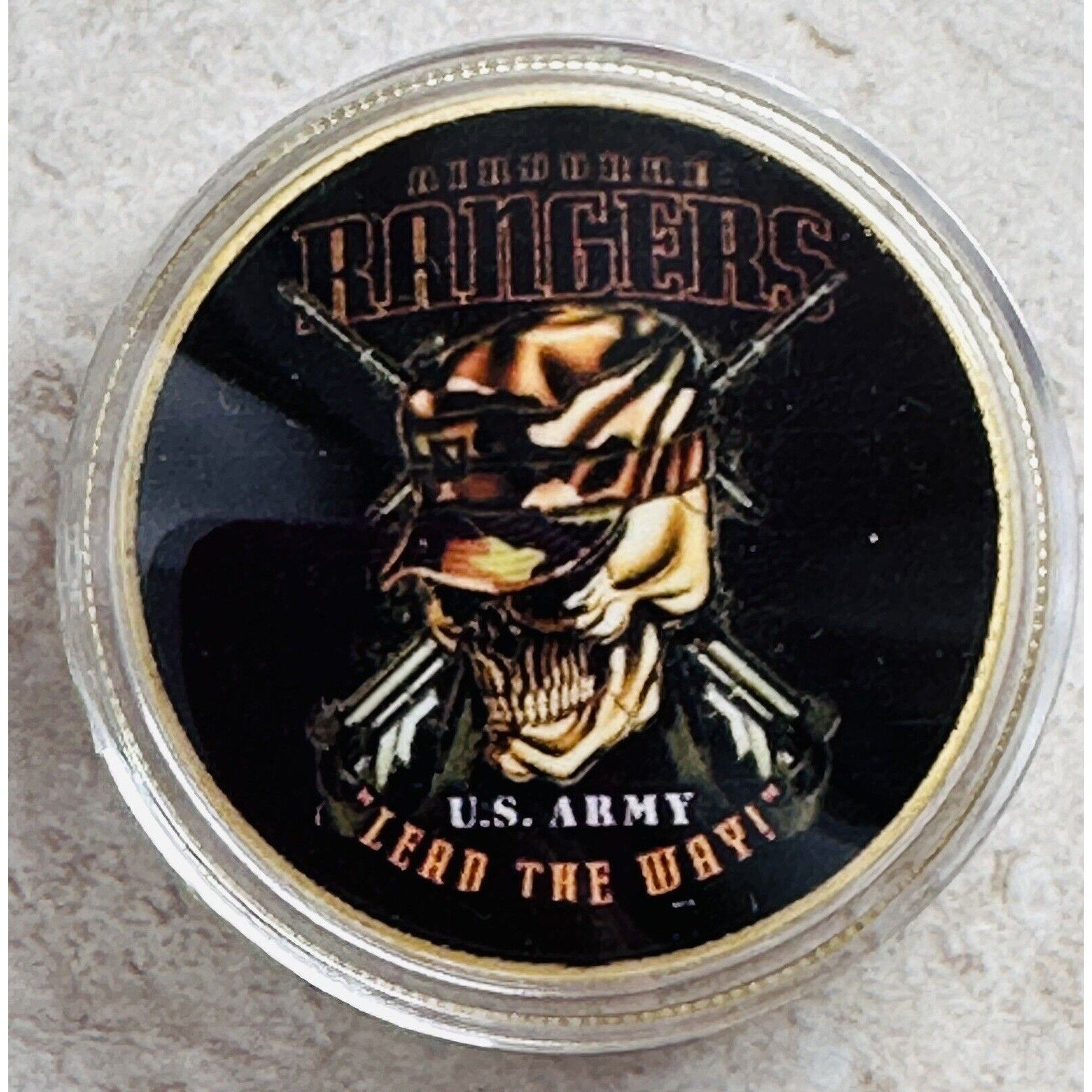 US Army Ranger Challenge Coin "Rangers Lead the Way " SPECIAL OPERATIONS