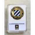 ARMY 3rd INFANTRY DIVISION "Rock Of The Marne" Challenge Coin