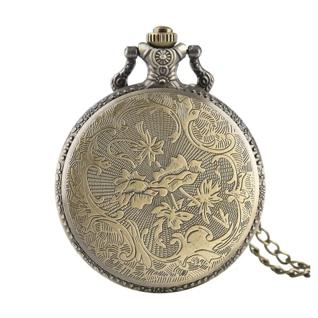 US Marine Corps Pocket Watch with Necklace VETERAN/MILITARY GIFT