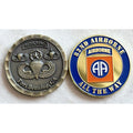 Lot of 2 AIRBORNE School Fort Benning GA 1st Battalion 82nd Airborne Challenge COIN