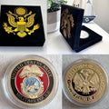 US ARMY MILITARY POLICE Challenge Coin With Velvet Presentation Box