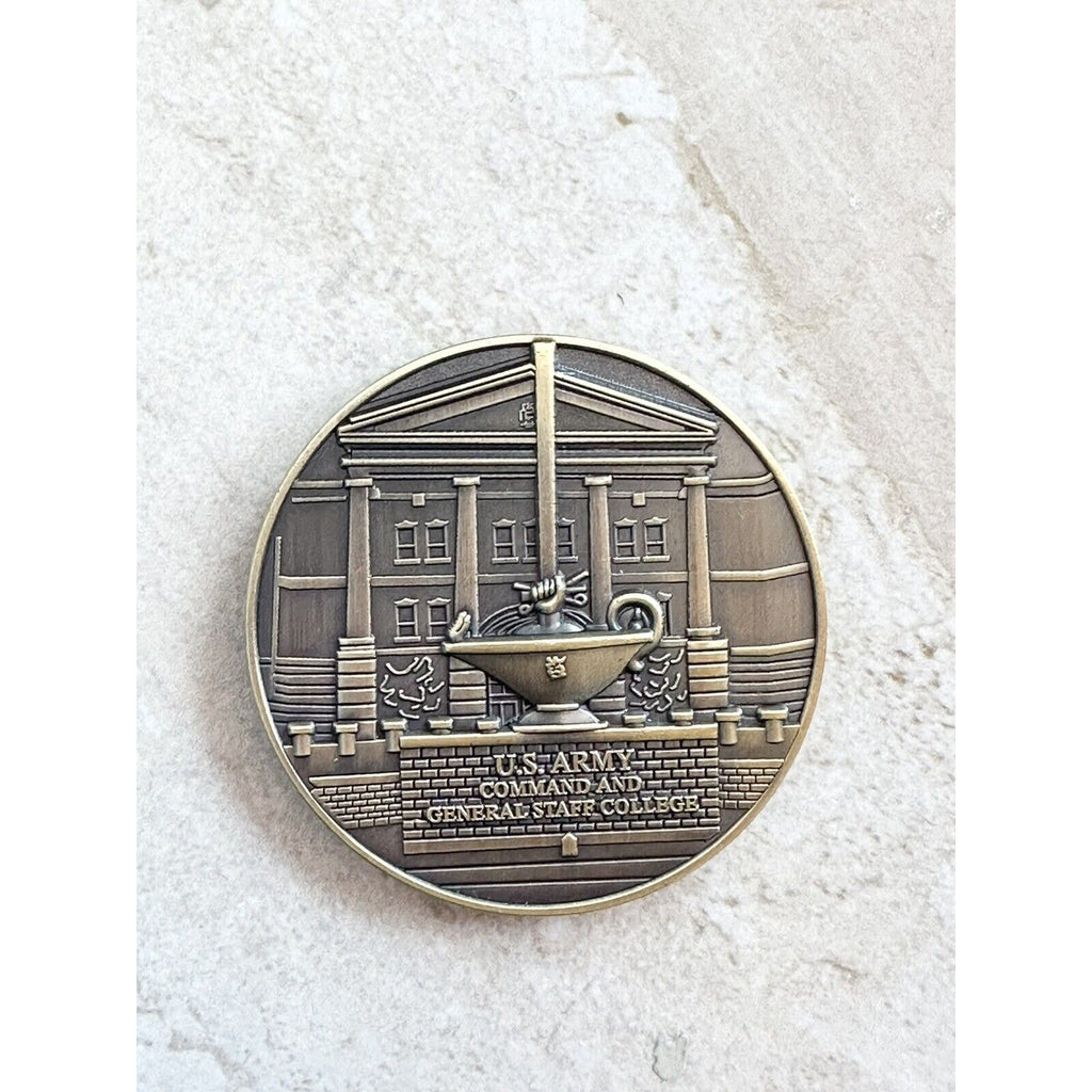 Challenge Coin Command and General Staff College Coin New