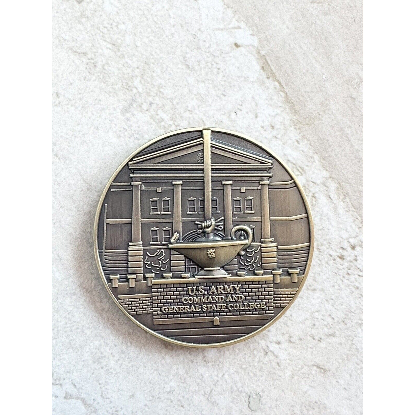 Challenge Coin Command and General Staff College Coin New