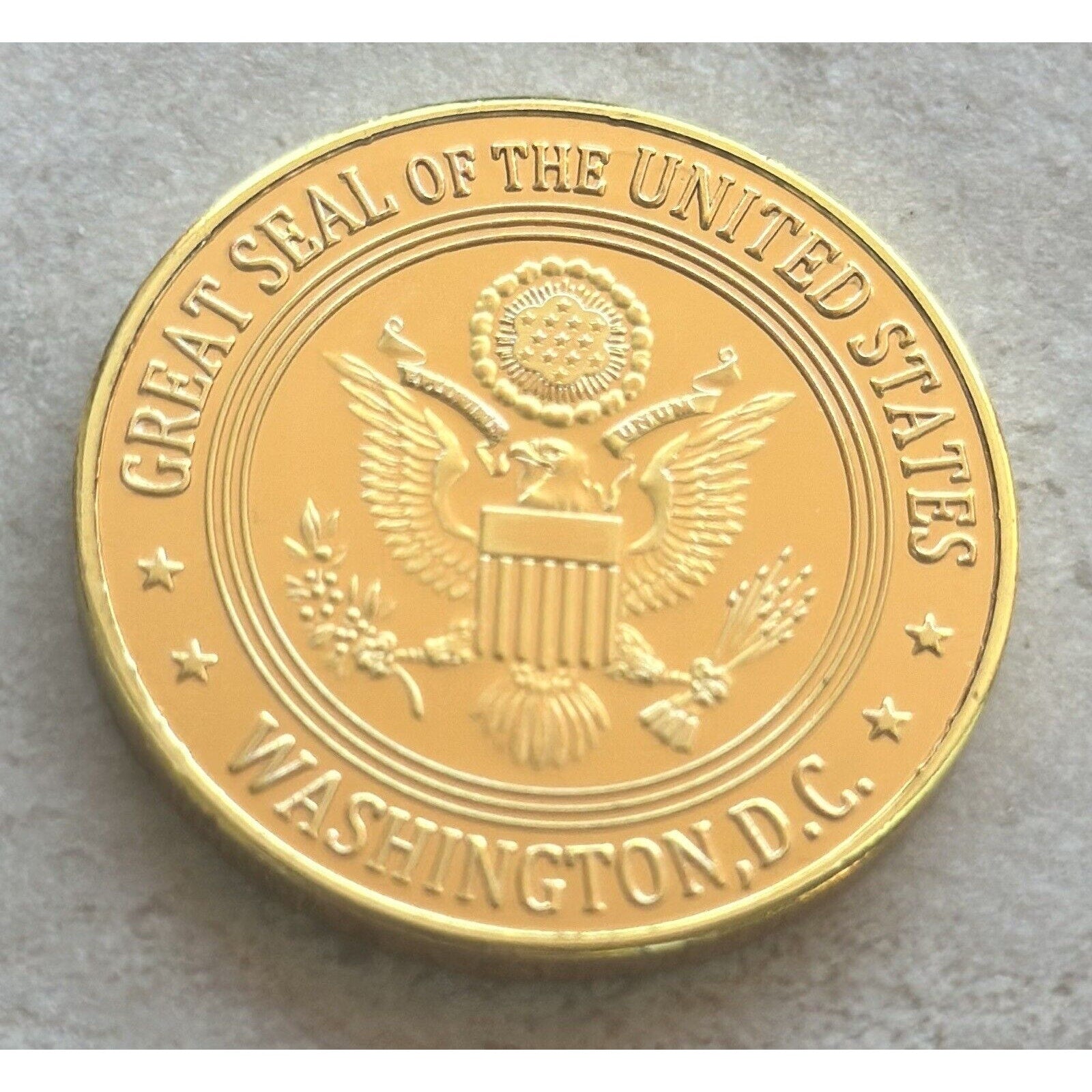 United States PROBATION OFFICER US Courts System Challenge Coin With Box Case