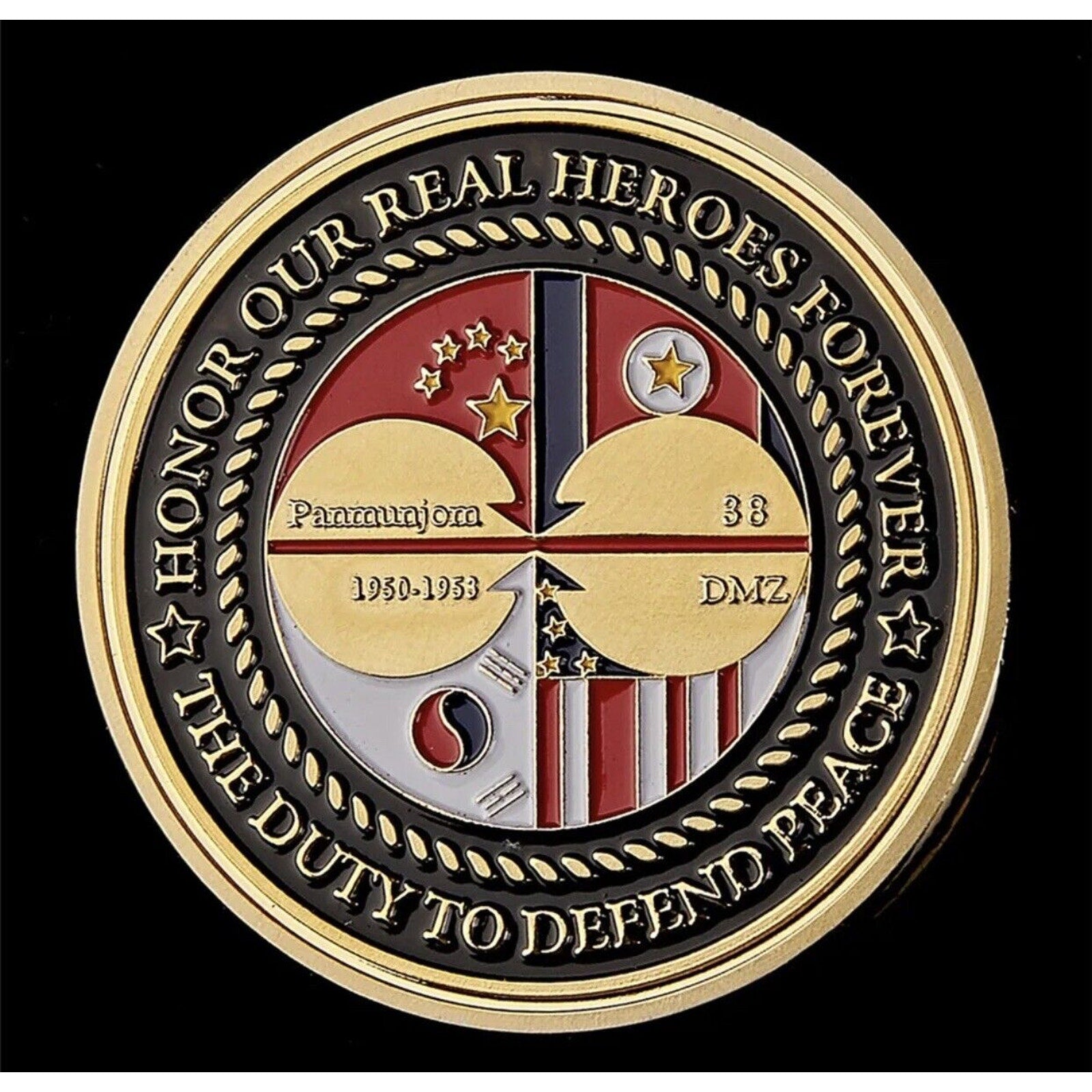 Korean War Veteran Challenge Coin - USA