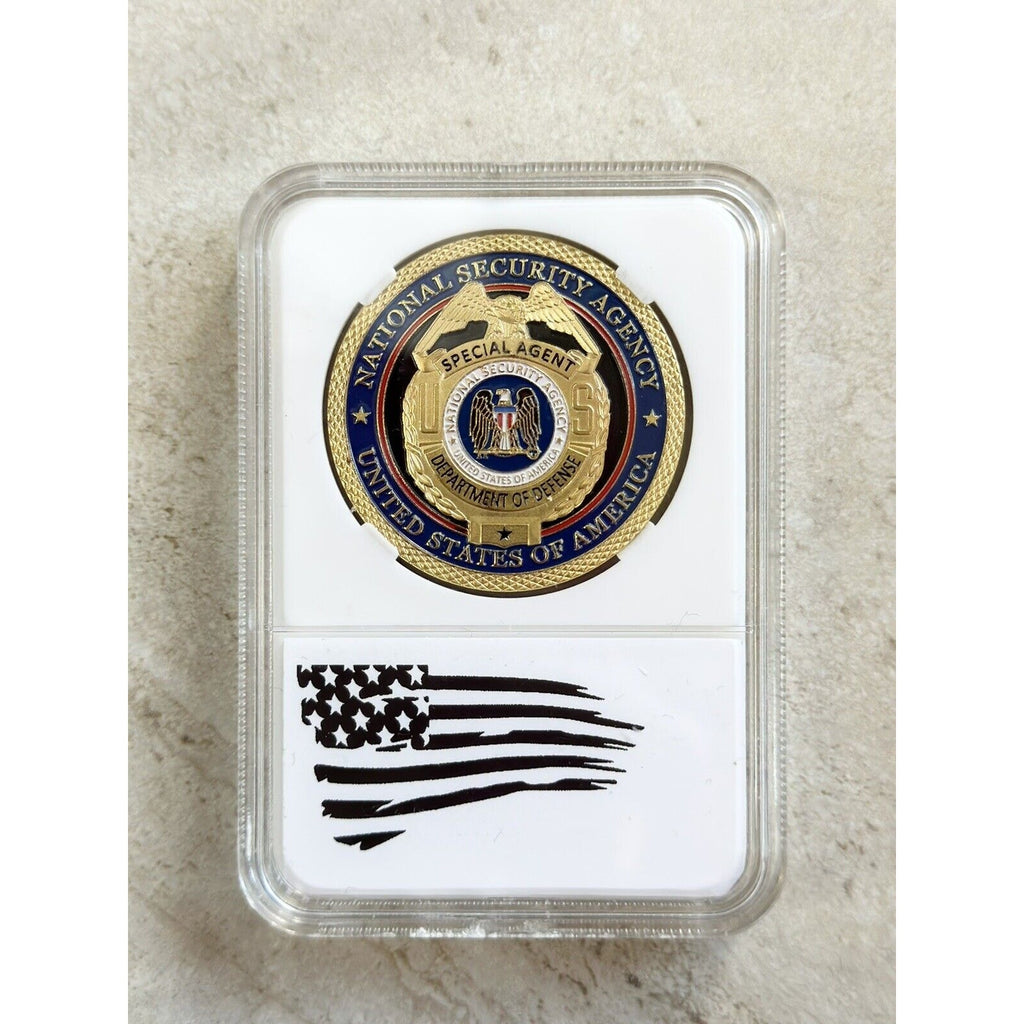 NSA US National Security Agency Special Agent DOD Challenge Coin