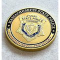 MASSACHUSETTS MA MASS STATE POLICE Officer Trooper Challenge Coin
