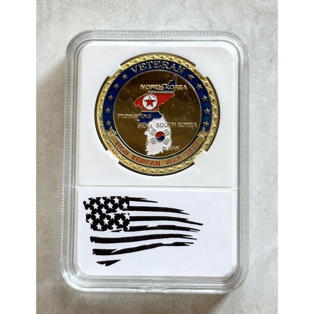 KOREAN WAR VETERAN Challenge Coin