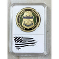 CUSTOMS AND BORDER PATROL Challenge Coin With Beautiful Case