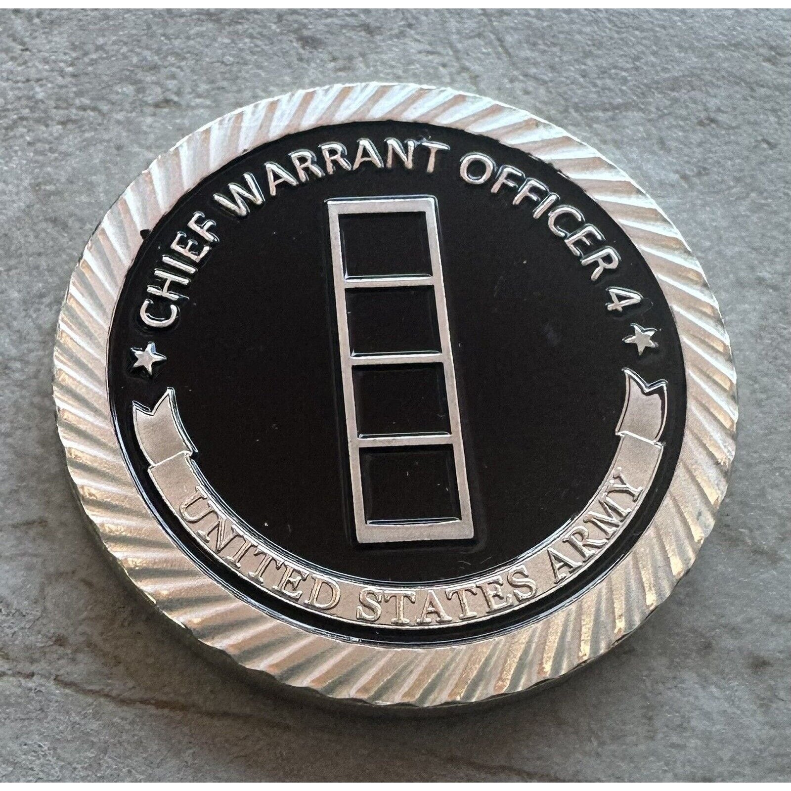 ARMY CHIEF WARRANT OFFICER 4 CHALLENGE COIN