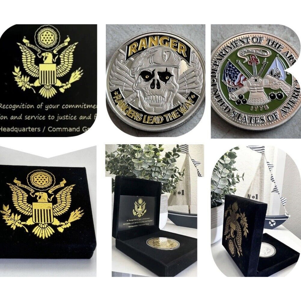 US ARMY RANGERS Lead The Way Challenge Coin USA -Army