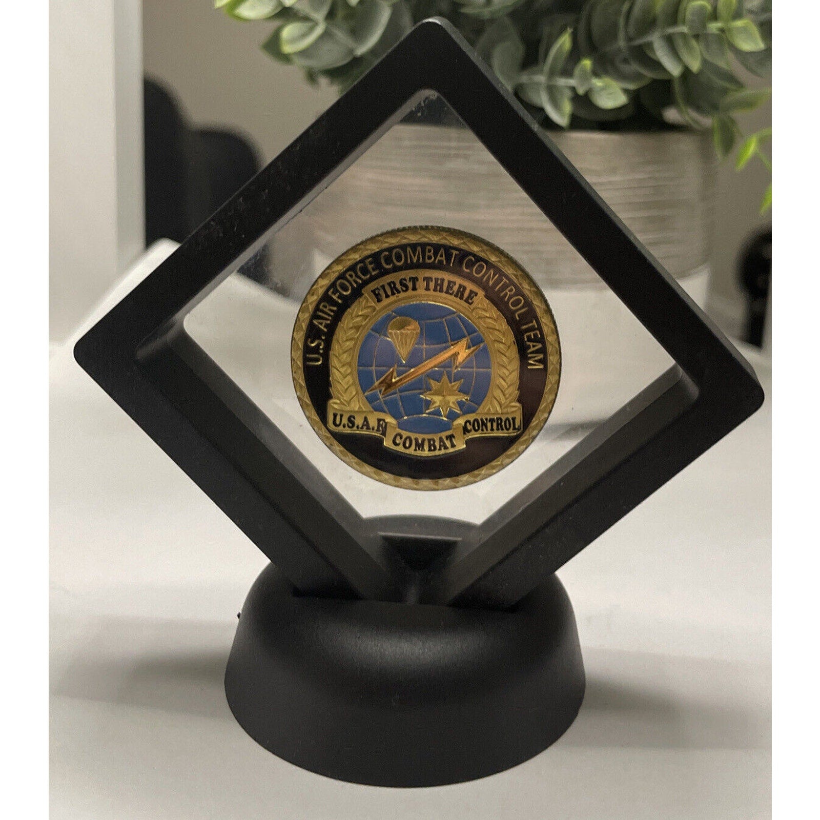 US air force combat control team challenge coin USAF