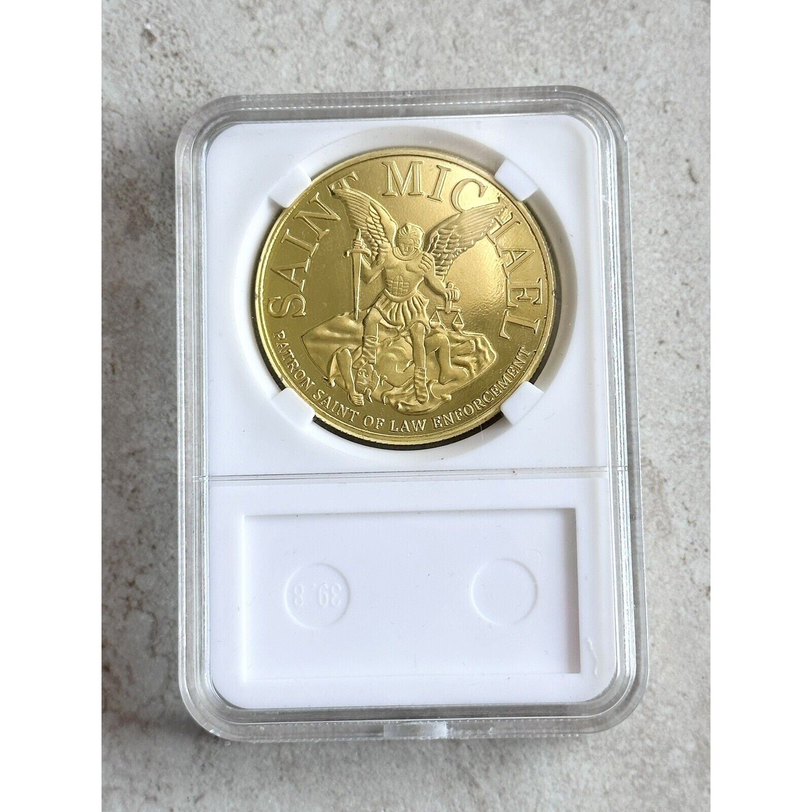 CITY OF SEATTLE, WA. Police Dept. Challenge Coin With Case