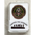 PROUD TO BE ARMY VETERAN - Challenge Coin w/ Presentationt Box