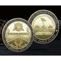 NEW USMC U.S. Marine Corps Semper Fidelis Paris Island Challenge Coin.