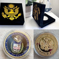 U S ARMY Corps of Engineers Challenge Coin With Velvet Presentation Box