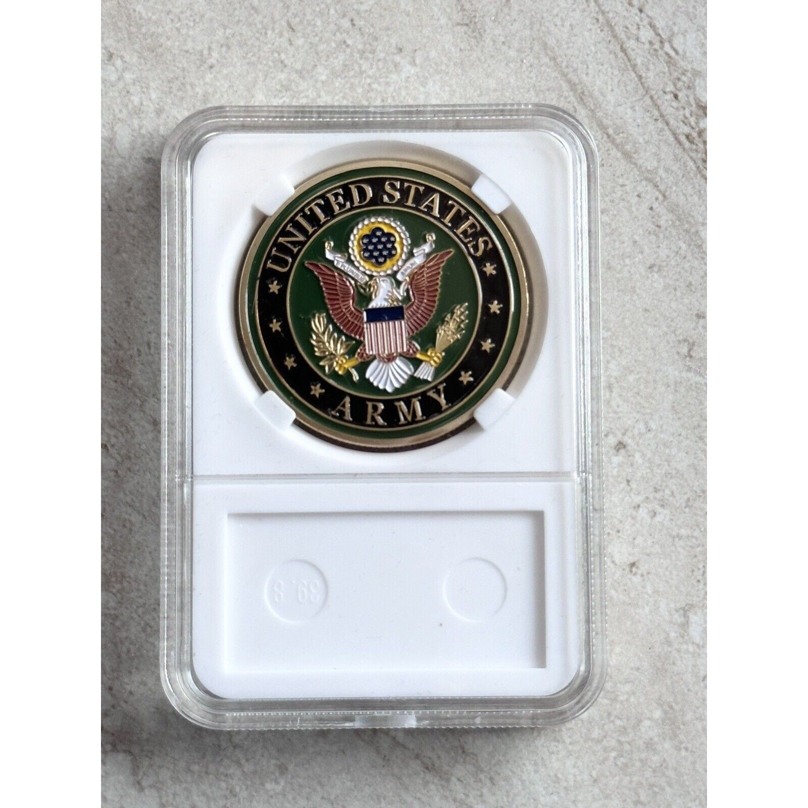 NEW U.S. Army Military Police Corps Challenge Coin With Case. Fast Shipping