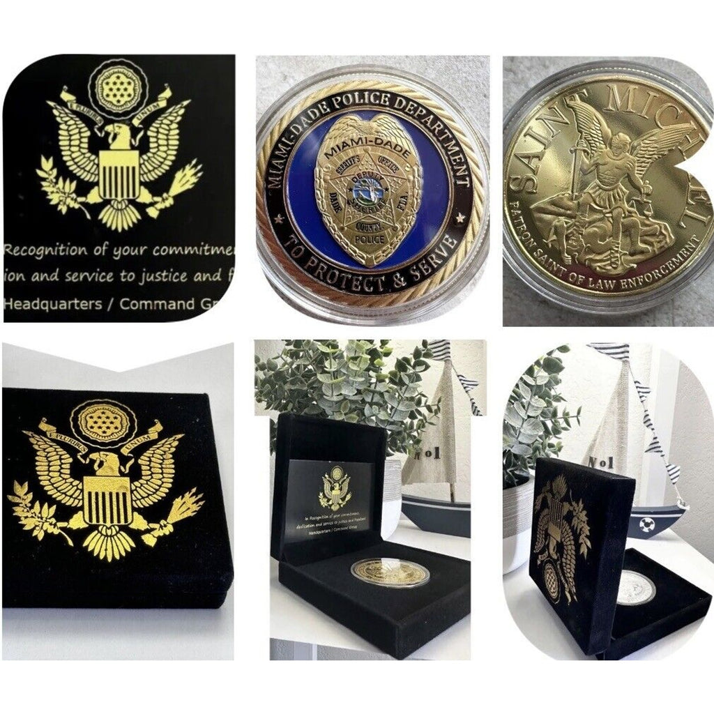 MIAMI-DADE Police Dept. Challenge Coin USA