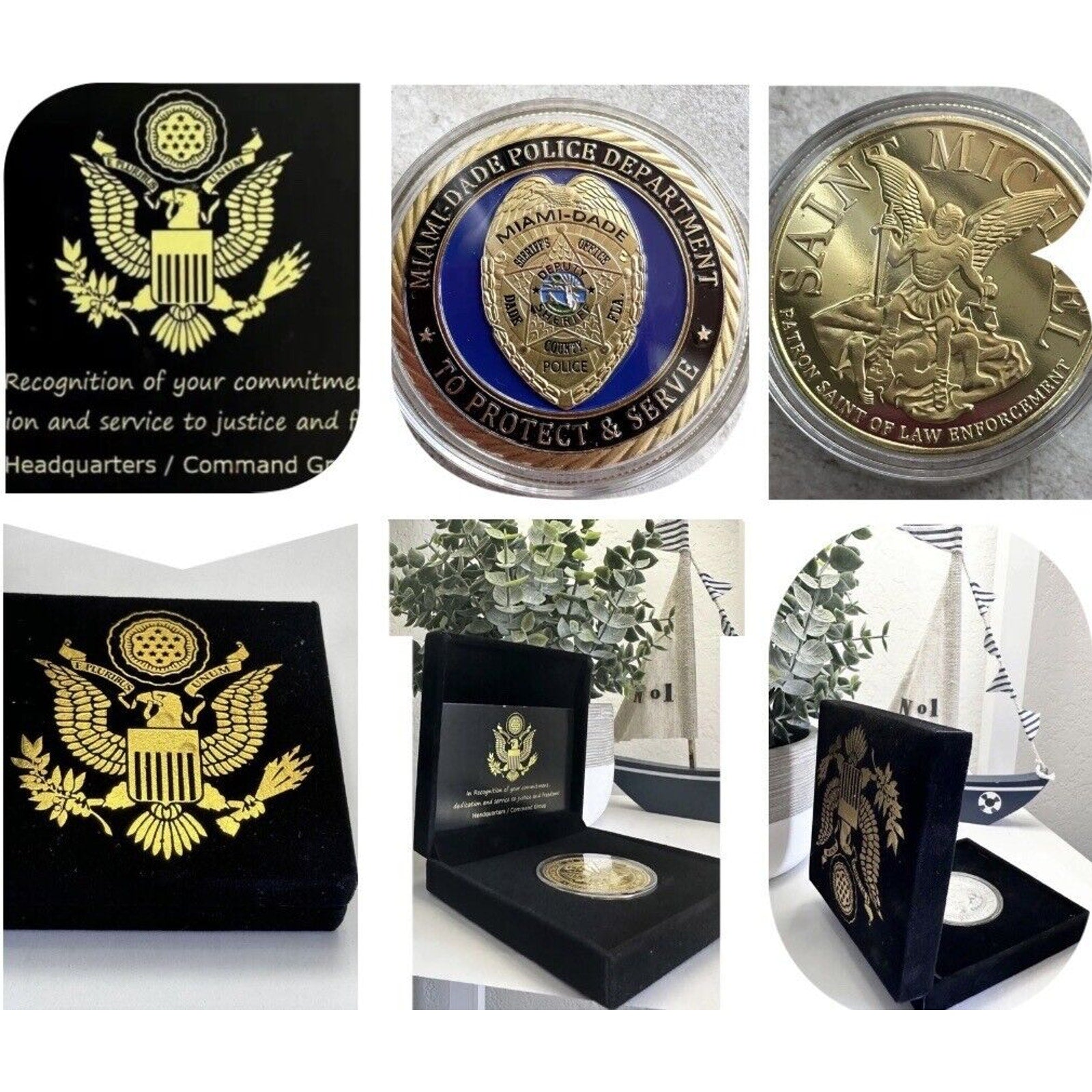 MIAMI-DADE Police Dept. Challenge Coin USA