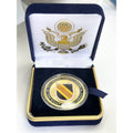 5TH GROUP Challenge Coin ARMY AIRBORNE SPECIAL FORCES With Velvet Case