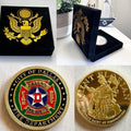 DALLAS FIRE DEPT - The Big "D" Challenge Coin With Velvet Case new