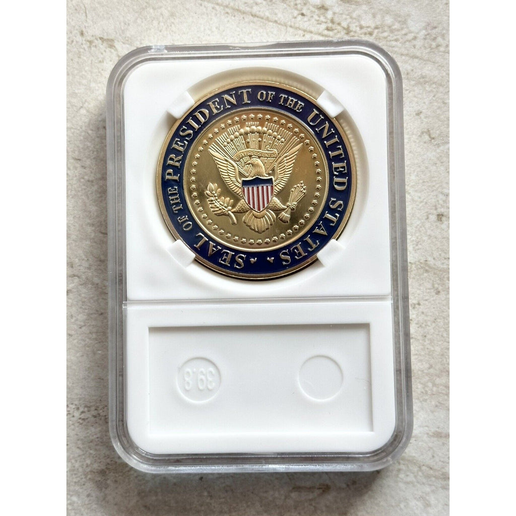 USSS Seal Of The US Challenge Coin United States Secret Service President w/case
