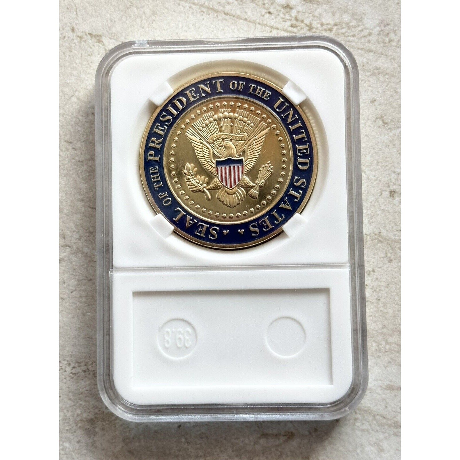 USSS Seal Of The US Challenge Coin United States Secret Service President w/case