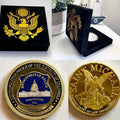 METROPOLITAIN POLICE OF THE DISTRICT OF COLUMBIA OFFICER'S CHALLENGE COIN W Case