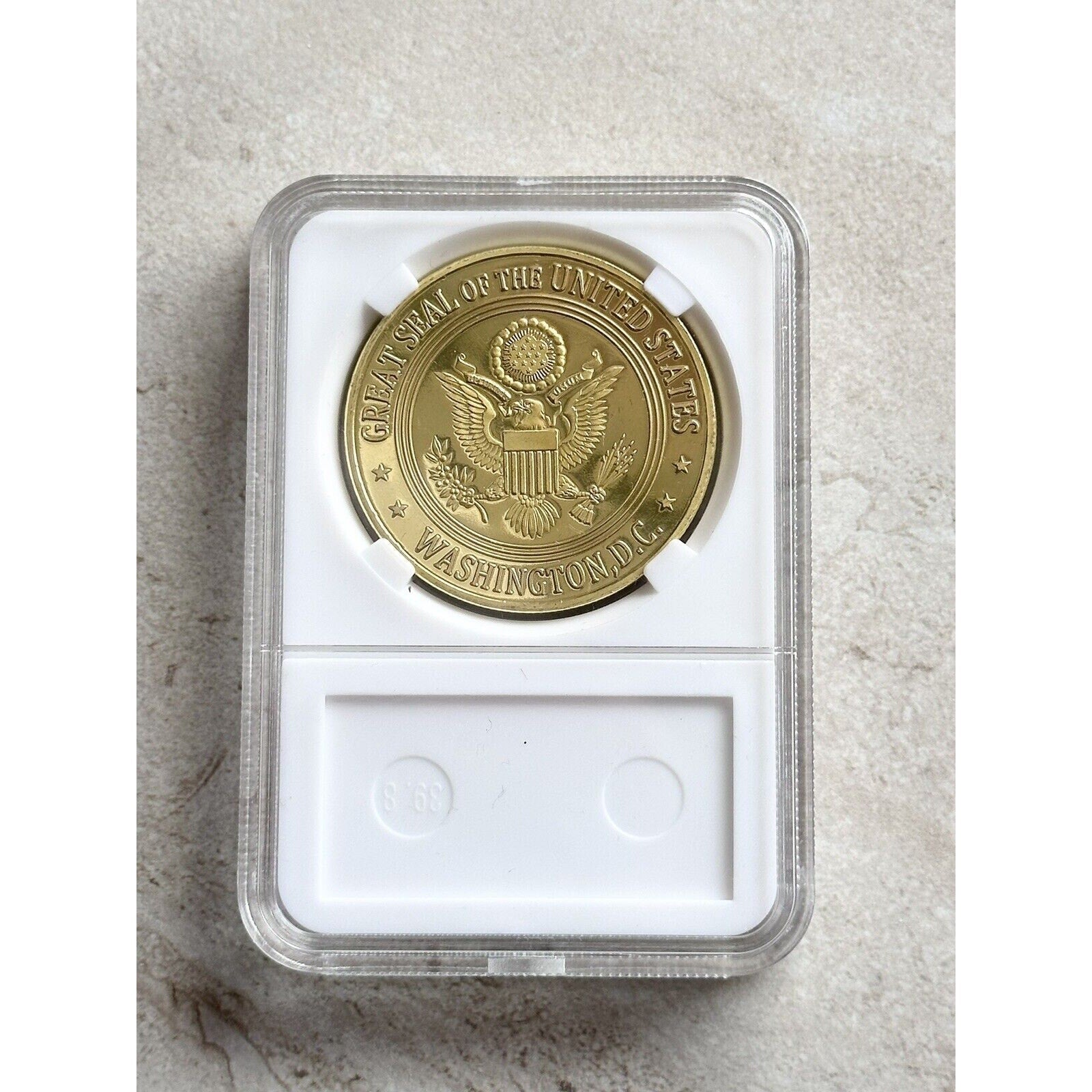 United States Department of Defense Challenge Coin With Beautiful Case