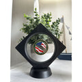 Us Navy Uss Harry S. Truman Cvn-75 Challenge Coin With 3D Display Case