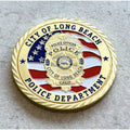 City Of Long Beach, Calif. Police Dept Challenge Coin