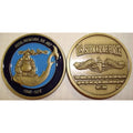 RARE NAVY USS REMORA SS-487 SUBMARINE FORCE CHALLENGE COIN