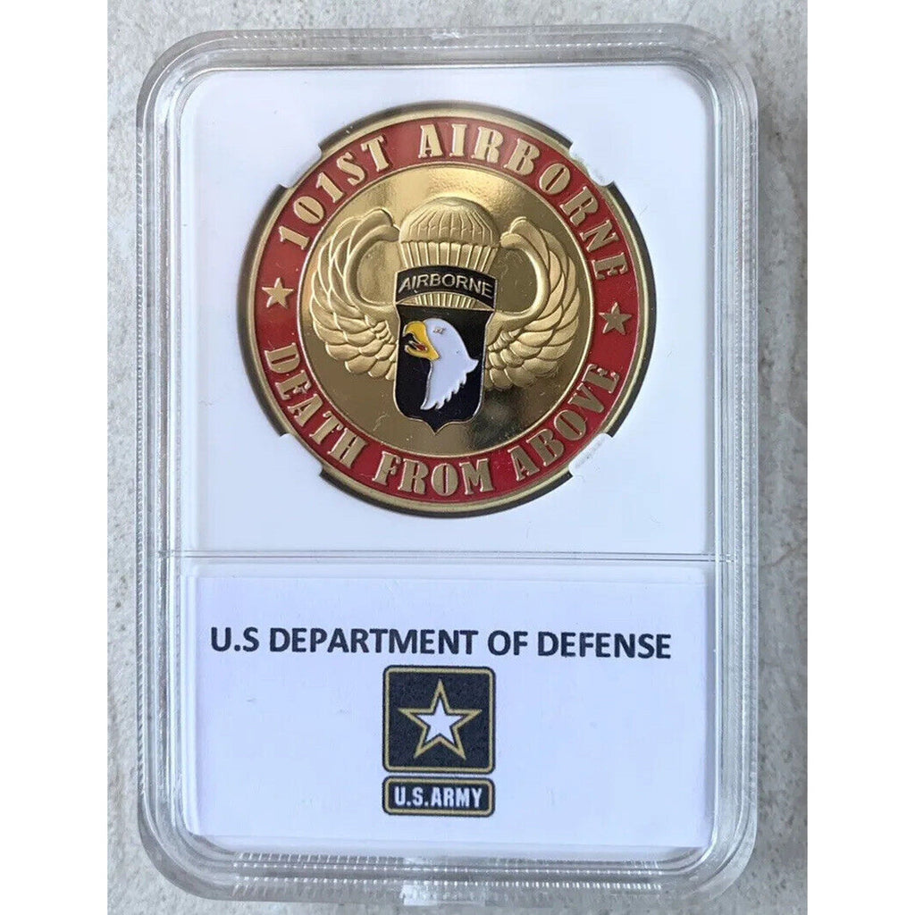 6pcs Army Case For Challenge Coin