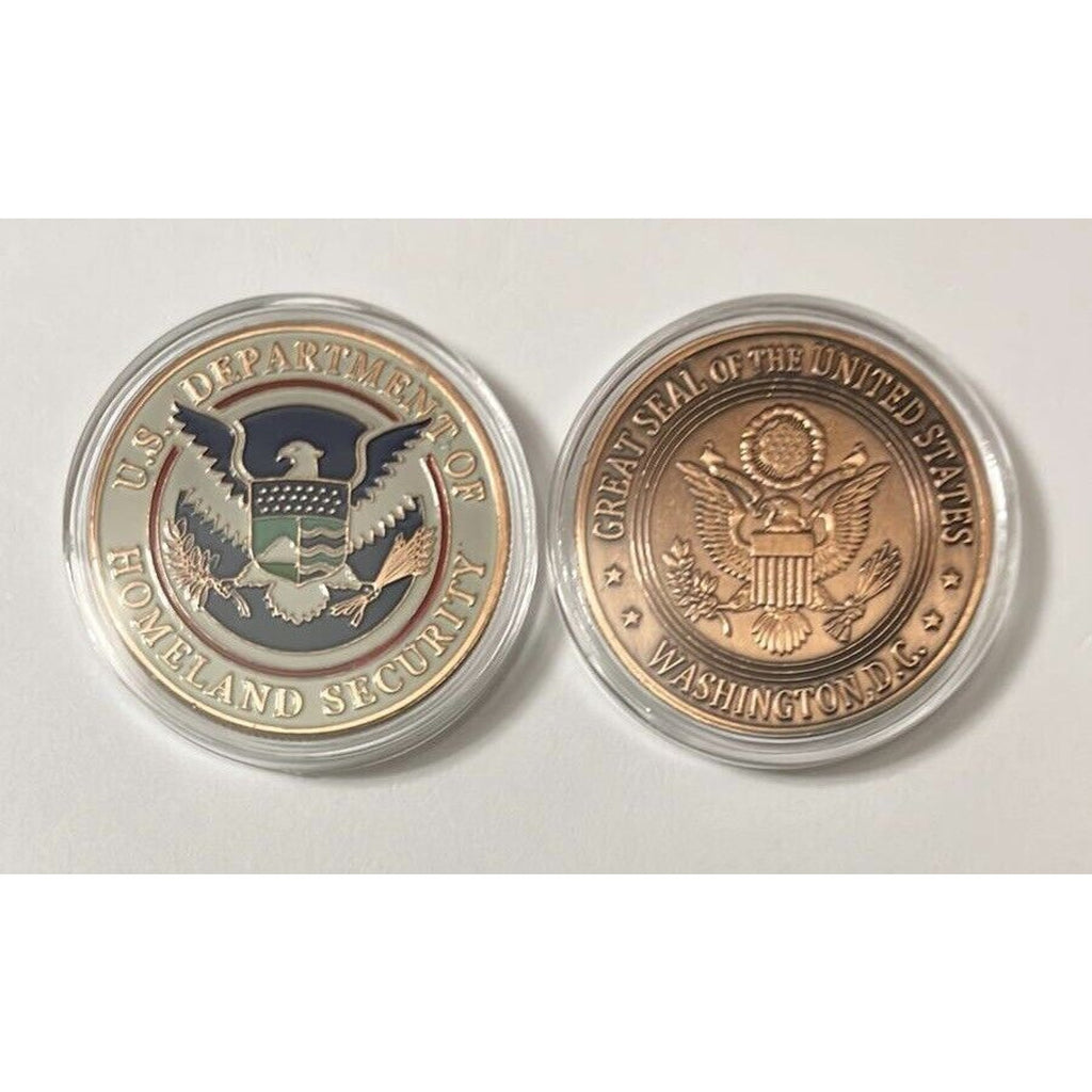 US Department Of Home land Security Challenge Coin