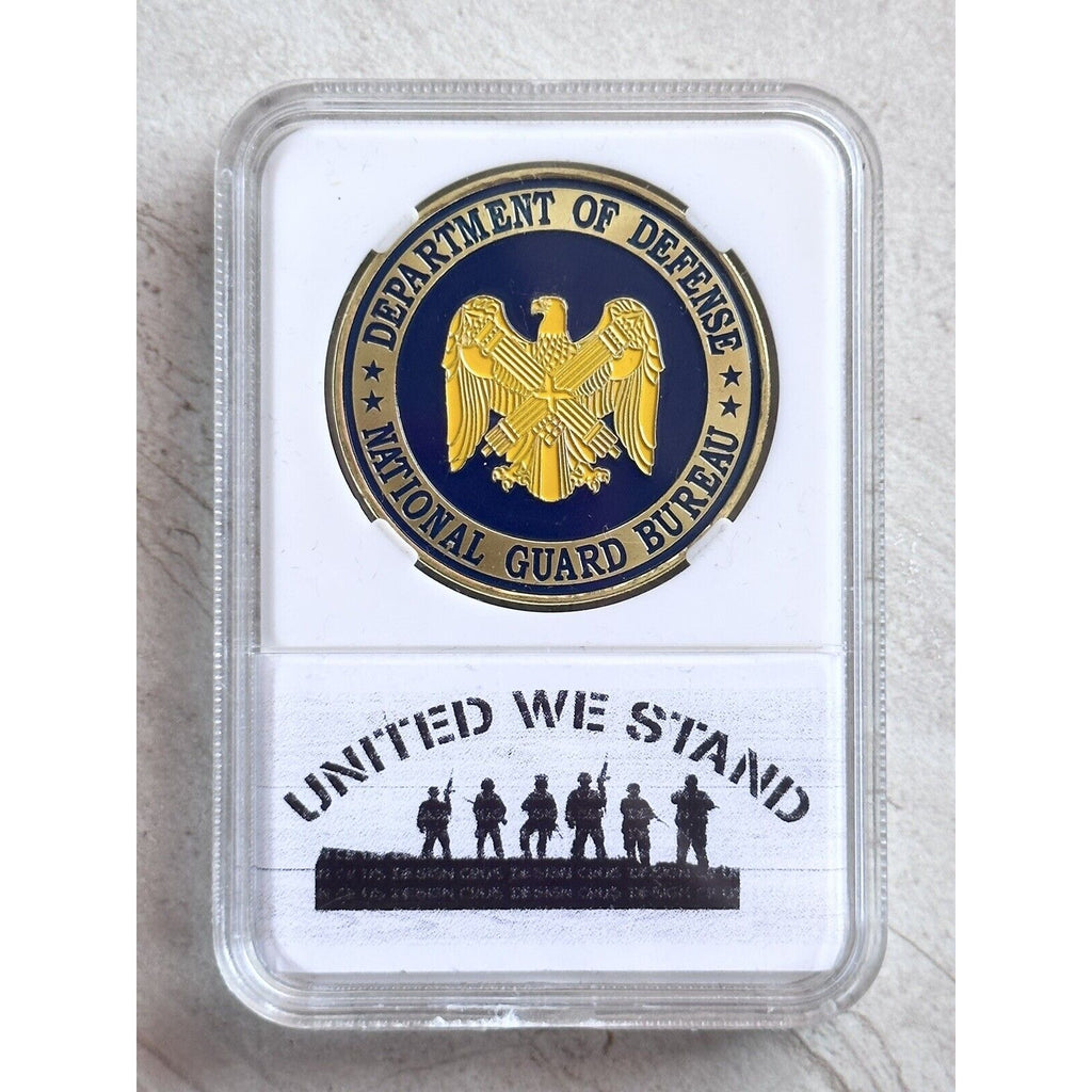 NATIONAL GUARD BUREAU Challenge Coin United States Department Of Defense