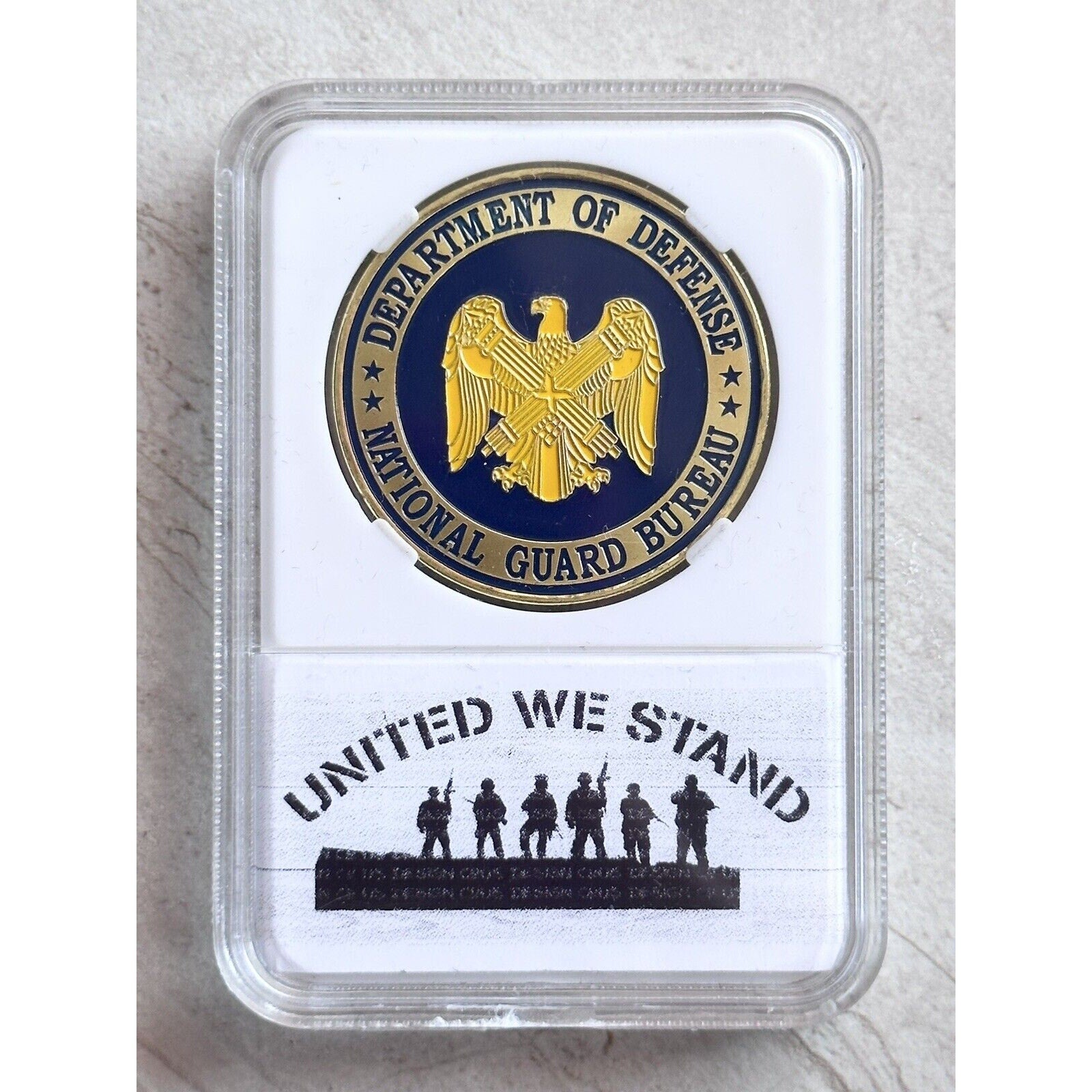 NATIONAL GUARD BUREAU Challenge Coin United States Department Of Defense