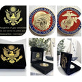 MARINE CORPS USMC SEMPER FI DEVIL DOGS CHALLENGE COIN USMC NEW