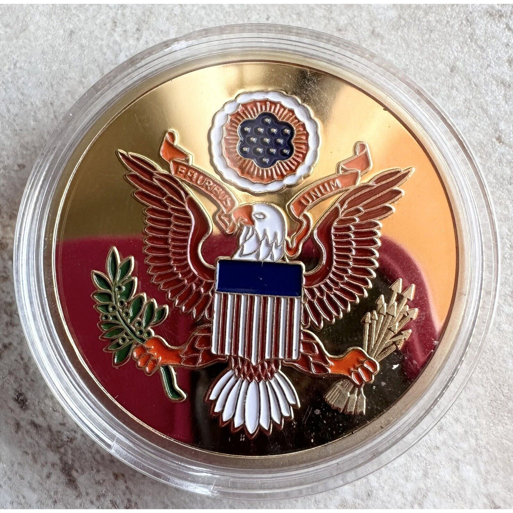 Friendship challenge coin America and Ukraine fast ship