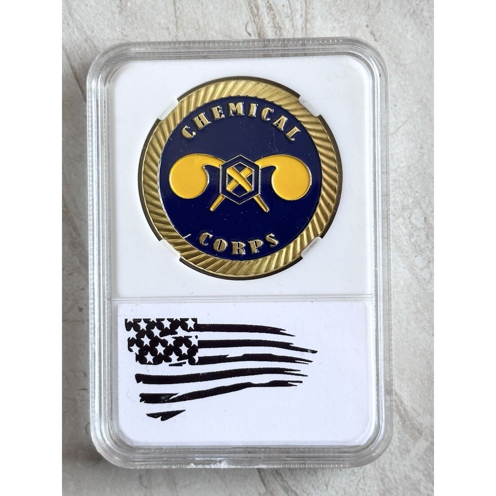 US ARMY CHEMICAL CORPS Challenge Coin