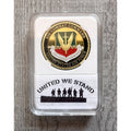 U S AIR FORCE AIR COMBAT COMMAND Challenge Coin with nice case