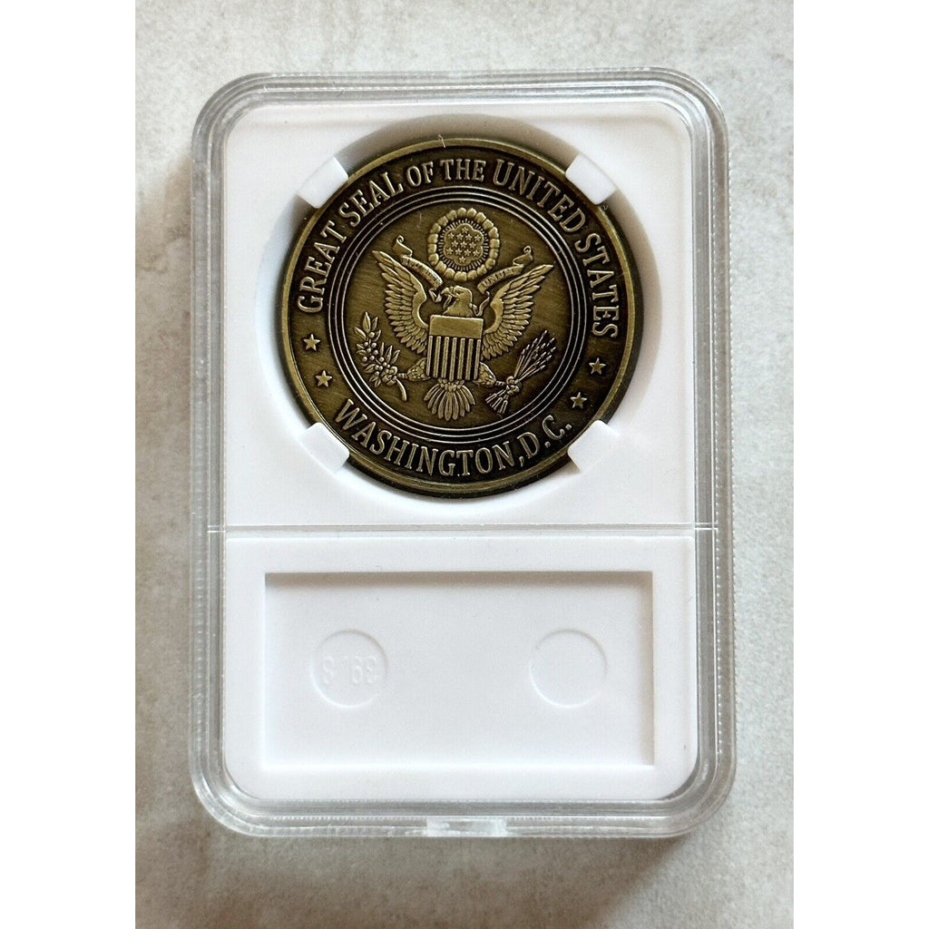 US CIA Central Intelligence Agency Center of Intelligence Challenge Coin Bronze