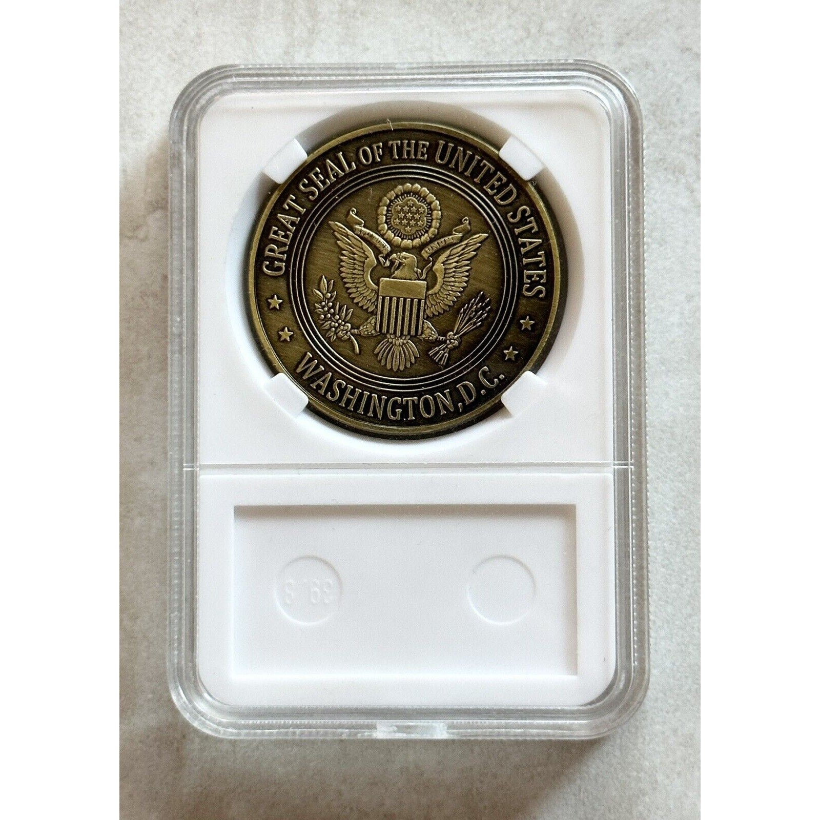 US CIA Central Intelligence Agency Center of Intelligence Challenge Coin Bronze
