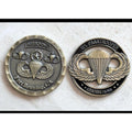 AIRBORNE School Fort Benning GA 1st Battalion 507th Regiment Jump Wings Badge