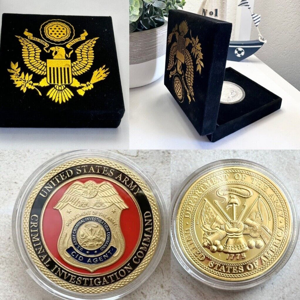 ARMY CID Criminal Investigation Division USA US Army Police FBI Challenge Coin