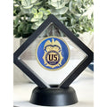 U S DRUG ENFORCEMENT ADMINISTRATION DEA Challenge Coin With 3D Display Case