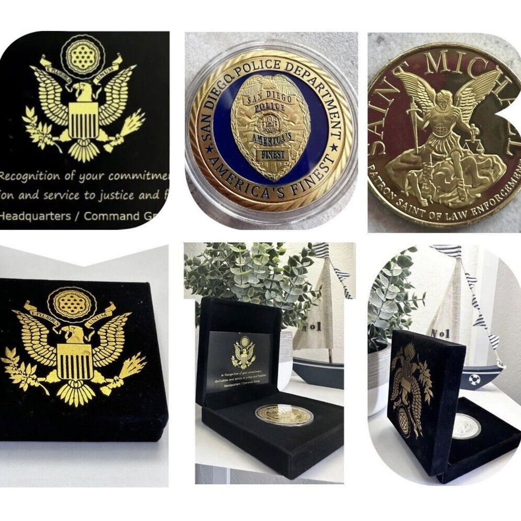 CITY OF SAN DIEGO POLICE DEPT Challenge Coin USA