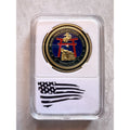 Marine Corps Security Force Regiment Challenge Coin With Case