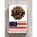 San Francisco SFPD POLICE DEPARTMENT Bronzed FINISH Challenge Coin with case