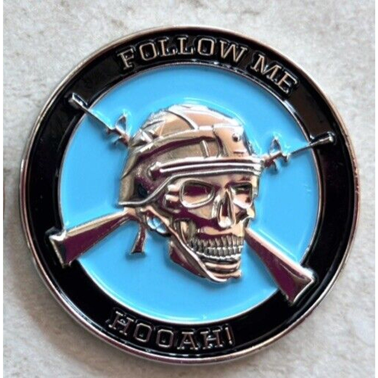 US Army Challenge Coin Army Combat Infantry Coin with velvet presentation box