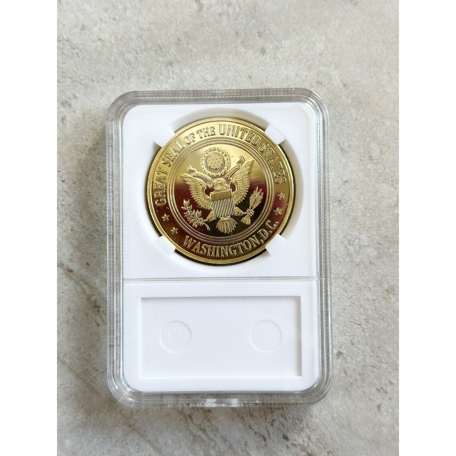 NSA US National Security Agency Special Agent DOD Military Challenge Coin with case